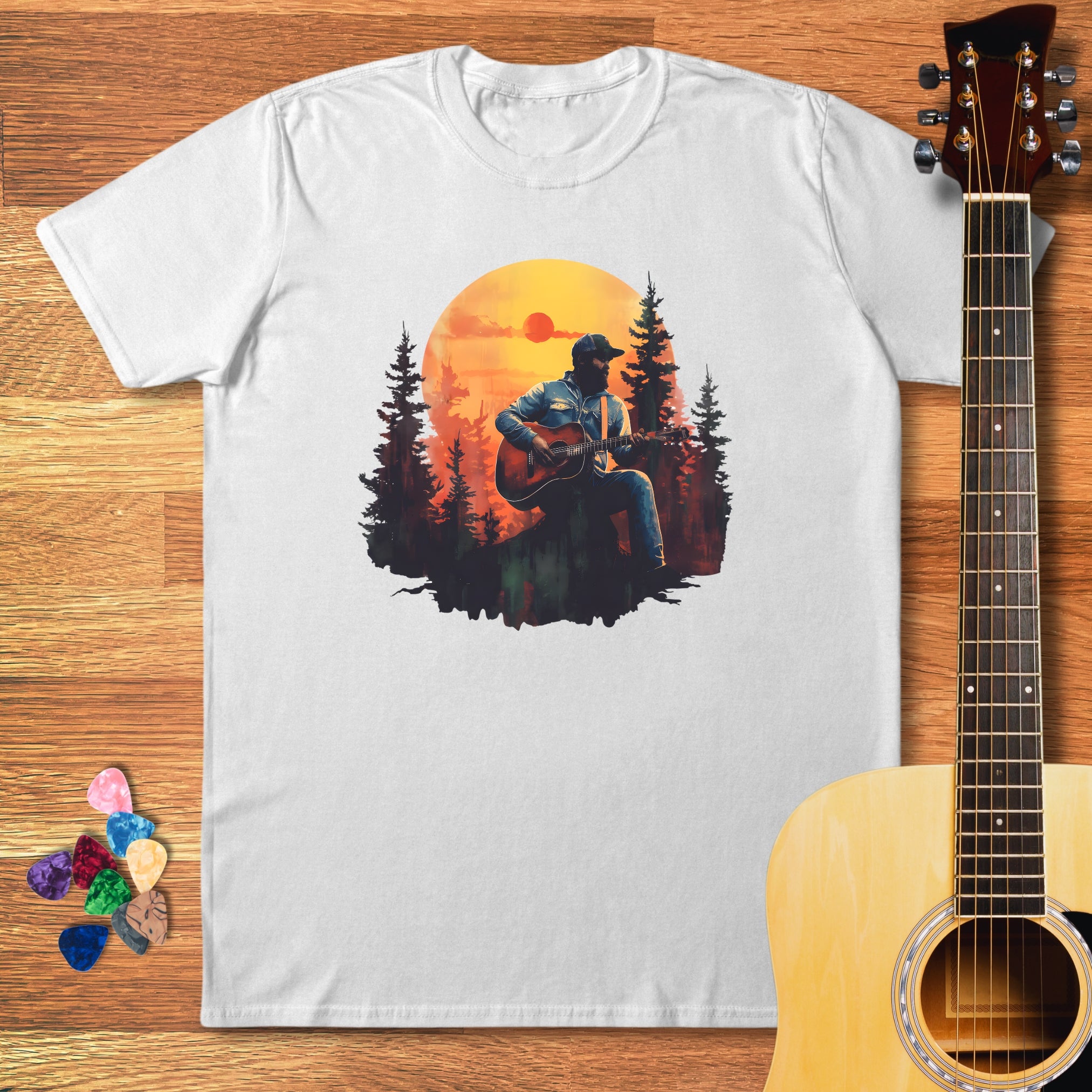 Acoustic Sunburst T-Shirt